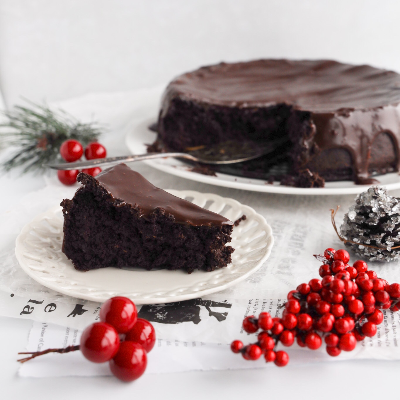 Gluten & Grain-Free Chocolate Quinoa Cake | Wheat Free Mom