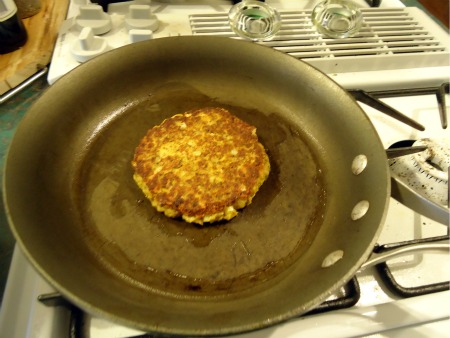 Gluten Free Vegan Chickpea Burger