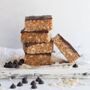 These easy to make gluten-freer no bake O Henry Bars are crunchy and sweet squares.