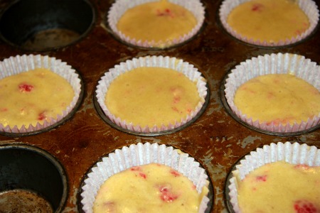 gluten free raspberry cupcakes