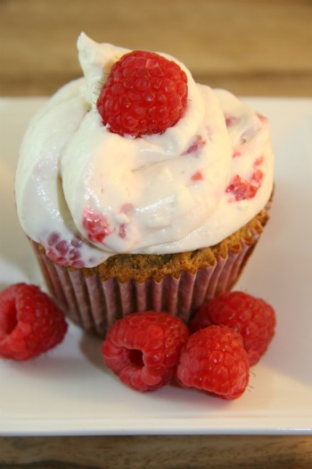 gluten free raspberry cupcakes