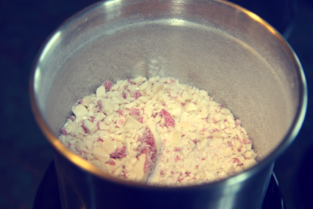 Gluten Free White Chocolate Peppermint Bark