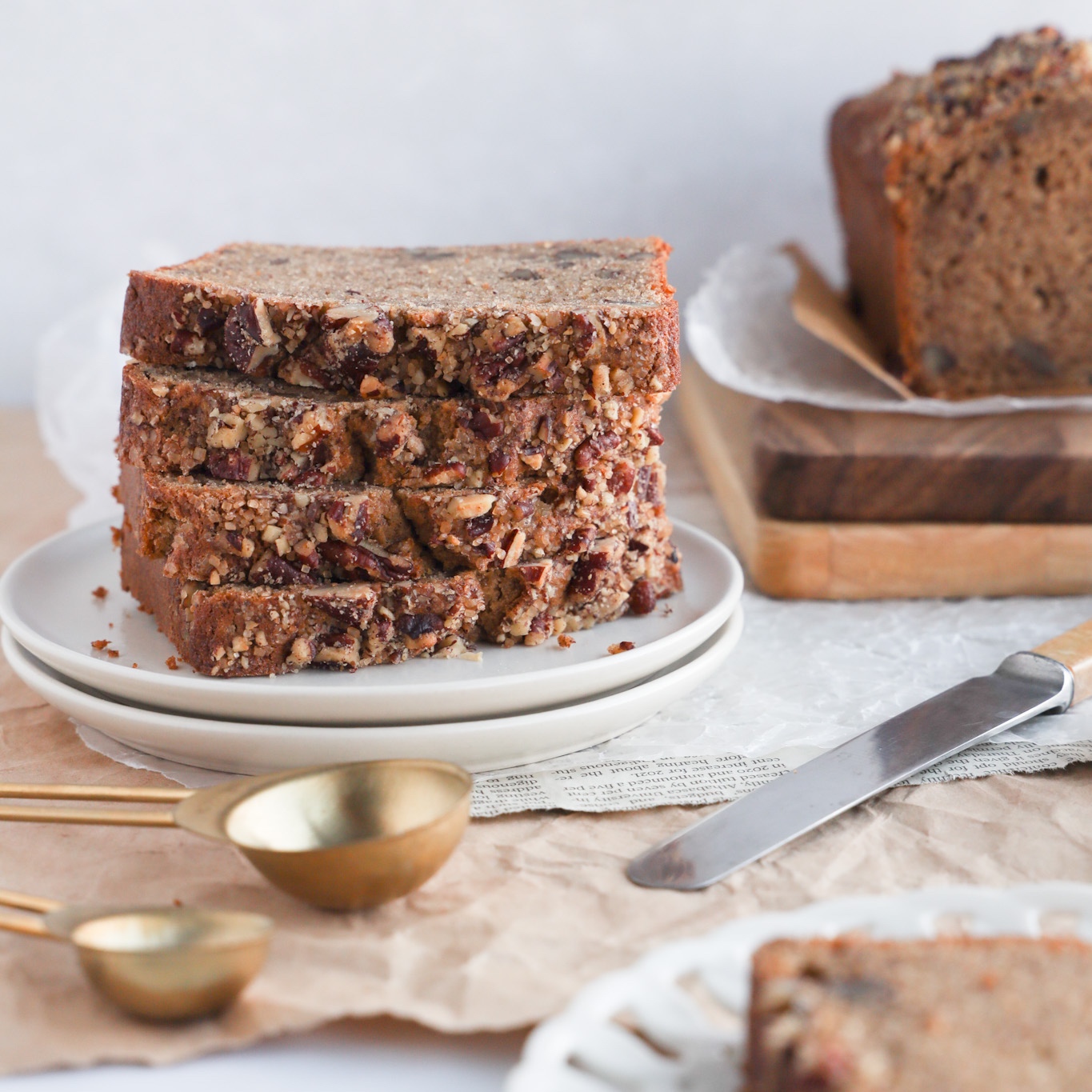 Gluten Free Brown Sugar Pecan Loaf | Wheat Free Mom