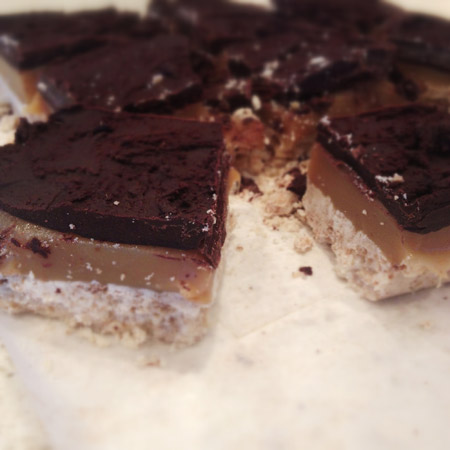 gluten free millionaire squares recipe