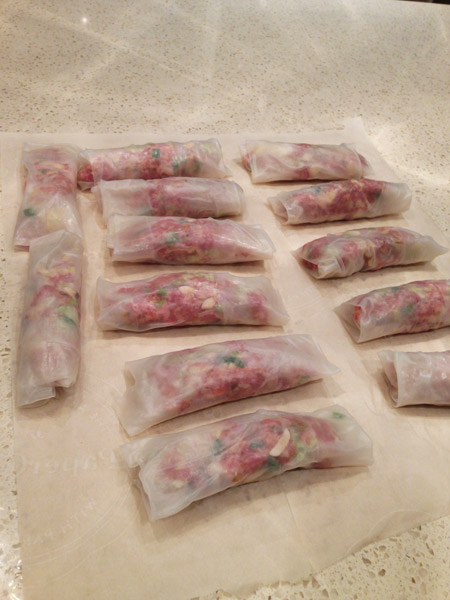 gluten free spring rolls recipe