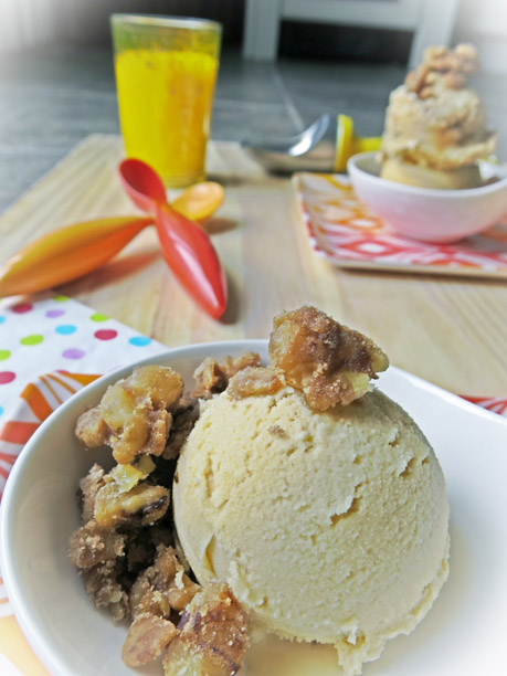 gluten-free walnut ice cream