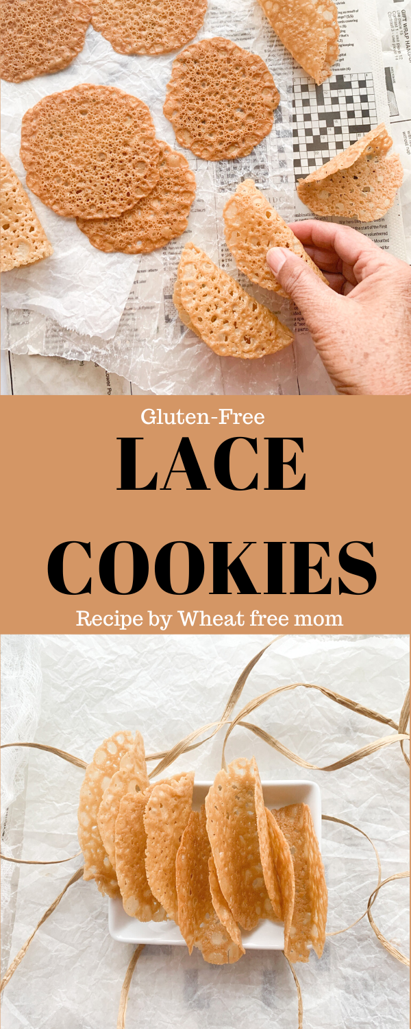 Gluten Free Lace Cookies Wheat Free Mom