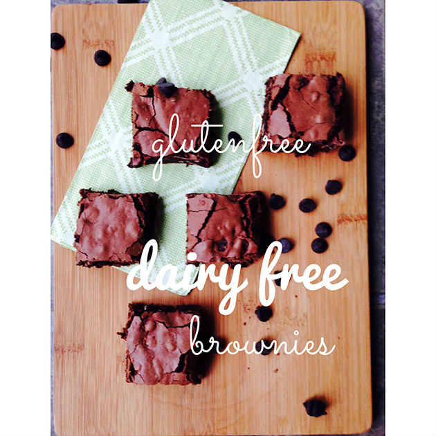 gluten free dairy free brownie recipe
