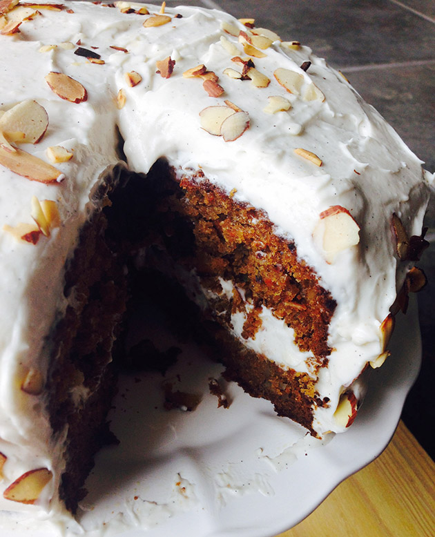 gluten free dairy free carrot cake recipe