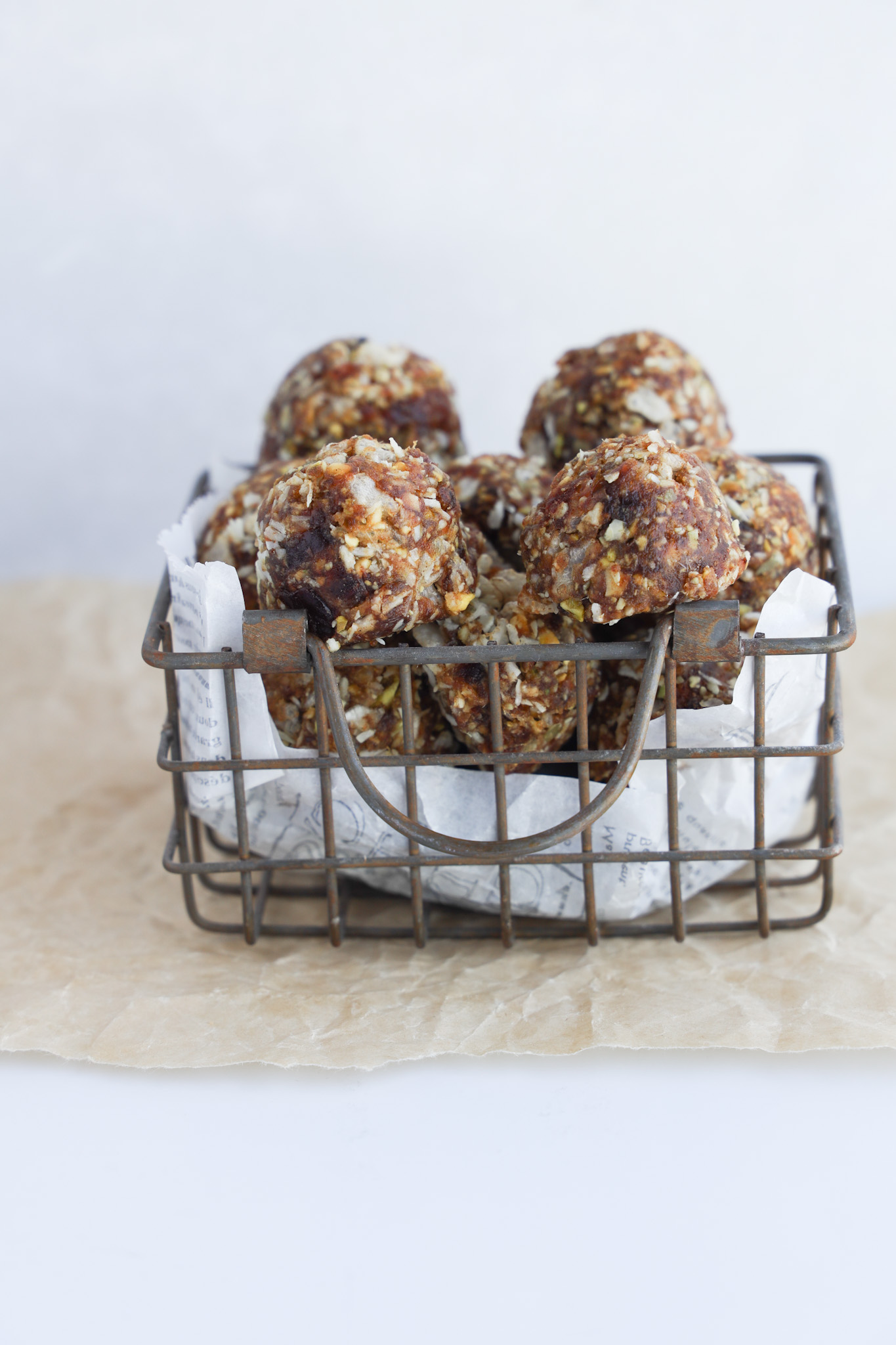 An easy to make gluten-free no bake bliss ball uses simple healthy ingredients.