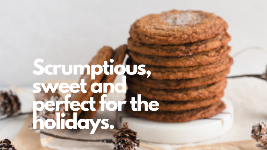 These gluten-free soft gingersnap cookies are soft and chewy and a classic Christmas cookie.