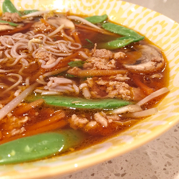 gluten free spicy ramen noodle soup recipe