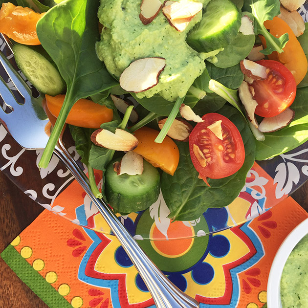 gluten free vegan green goddess dressing recipe