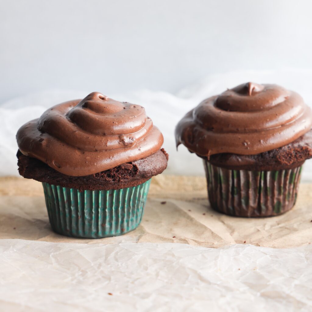 Gluten-free chocolate cupcakes that are easy to make, delicious, soft and moist, full of chocolatey goodness and perfect for birthday parties and holiday celebrations.