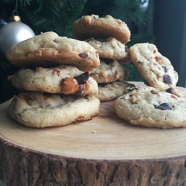 gluten free double coconut bacon cookies recipe