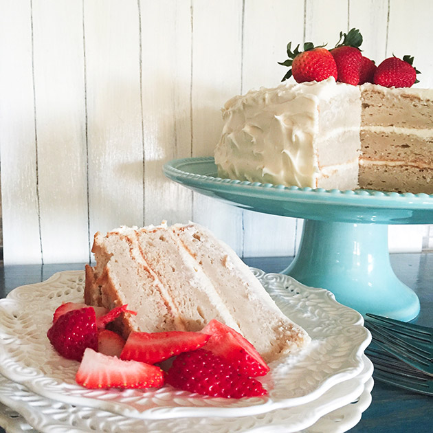 gluten free vanilla layer cake recipe