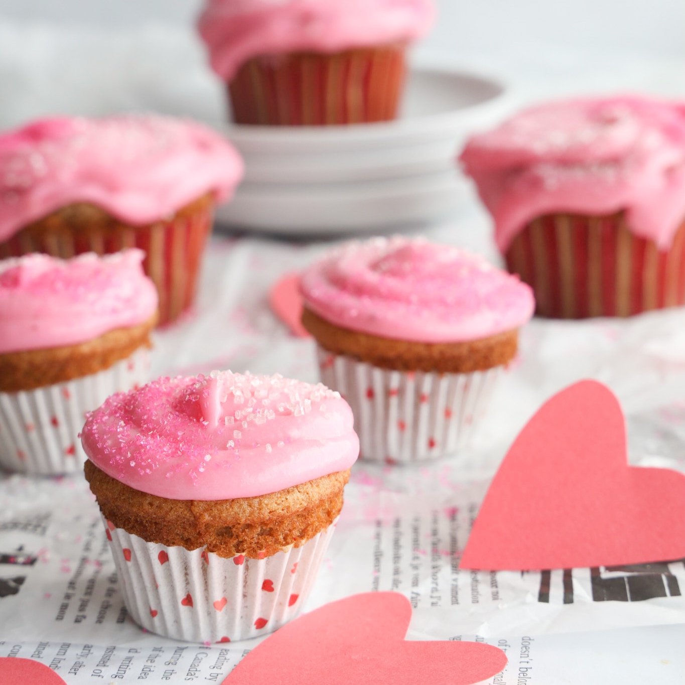 Gluten-Free Strawberry Cupcakes | Wheat Free Mom