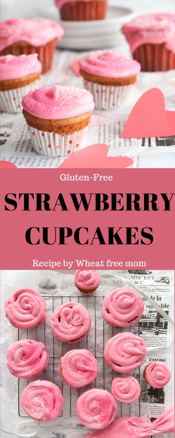 GlutenFree Strawberry Cupcakes Wheat Free Mom