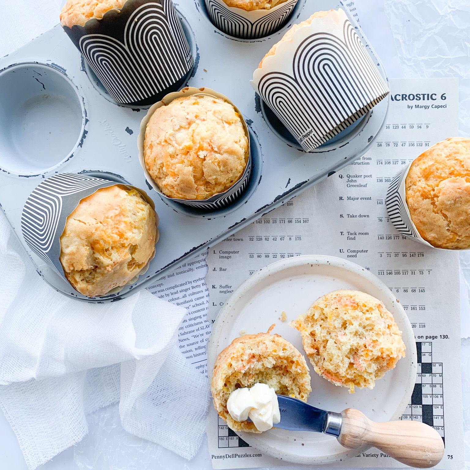 Gluten Free Zucchini Carrot Parmesan Muffins | Wheat Free Mom
