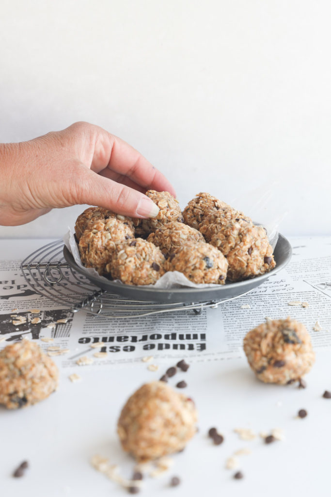 Gluten-free no bake nut and seed balls that are portable, healthy and simply delicious.