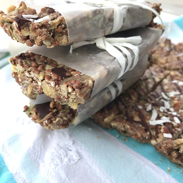 quinoa granola bars recipe