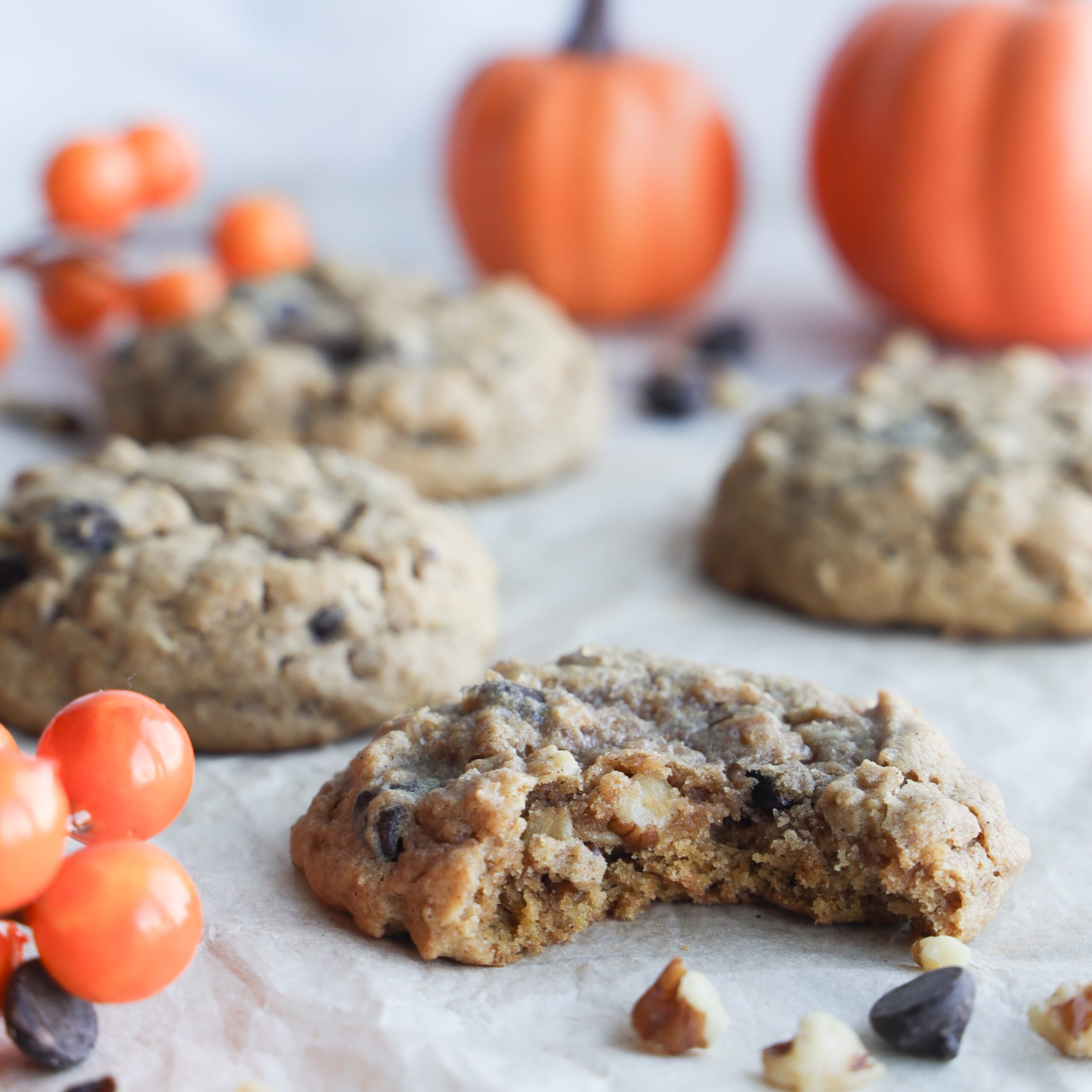 Gluten Free Pumpkin Chocolate Chip Cookies | Wheat Free Mom