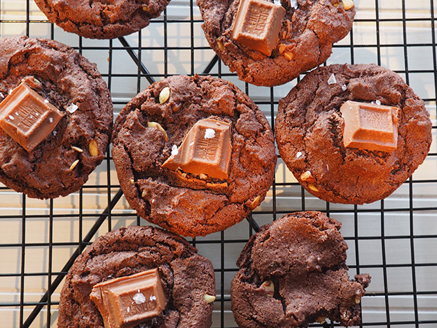 chocolate almond cookie recipe