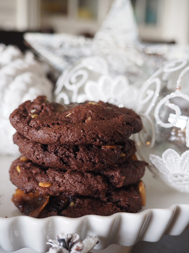 chocolate almond cookie recipe