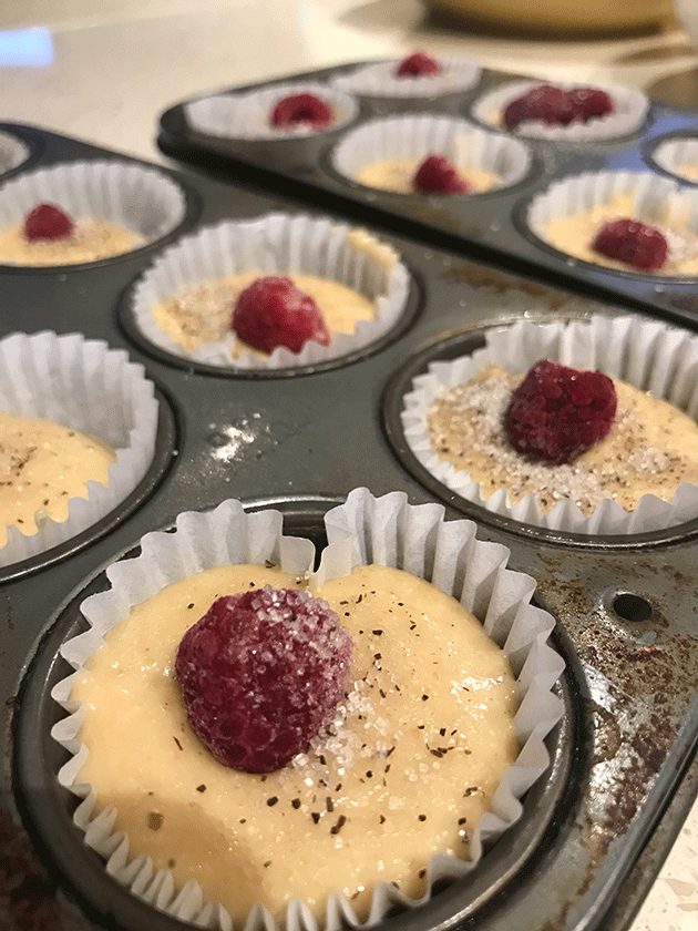 grain free raspberry mini muffins recipe