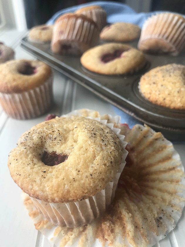 grain free raspberry mini muffins recipe