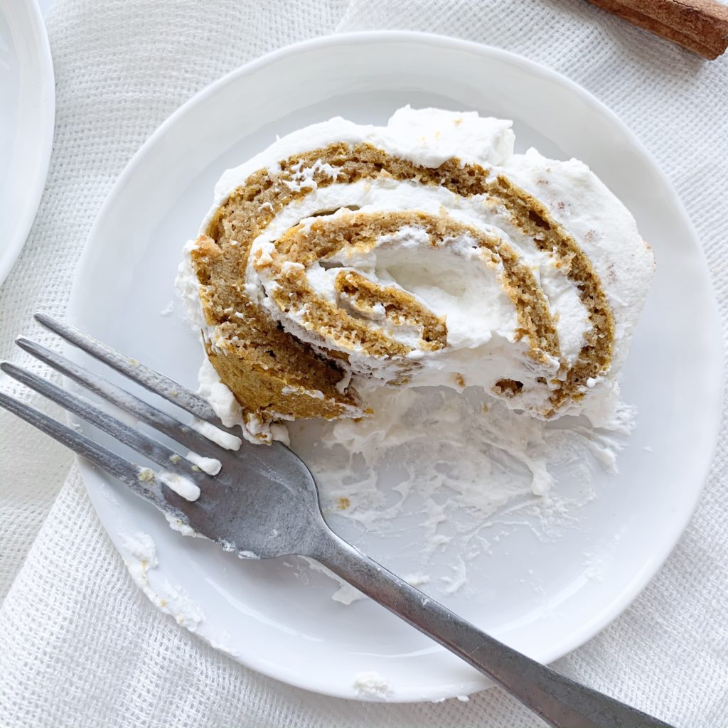 Keto Pumpkin Roll