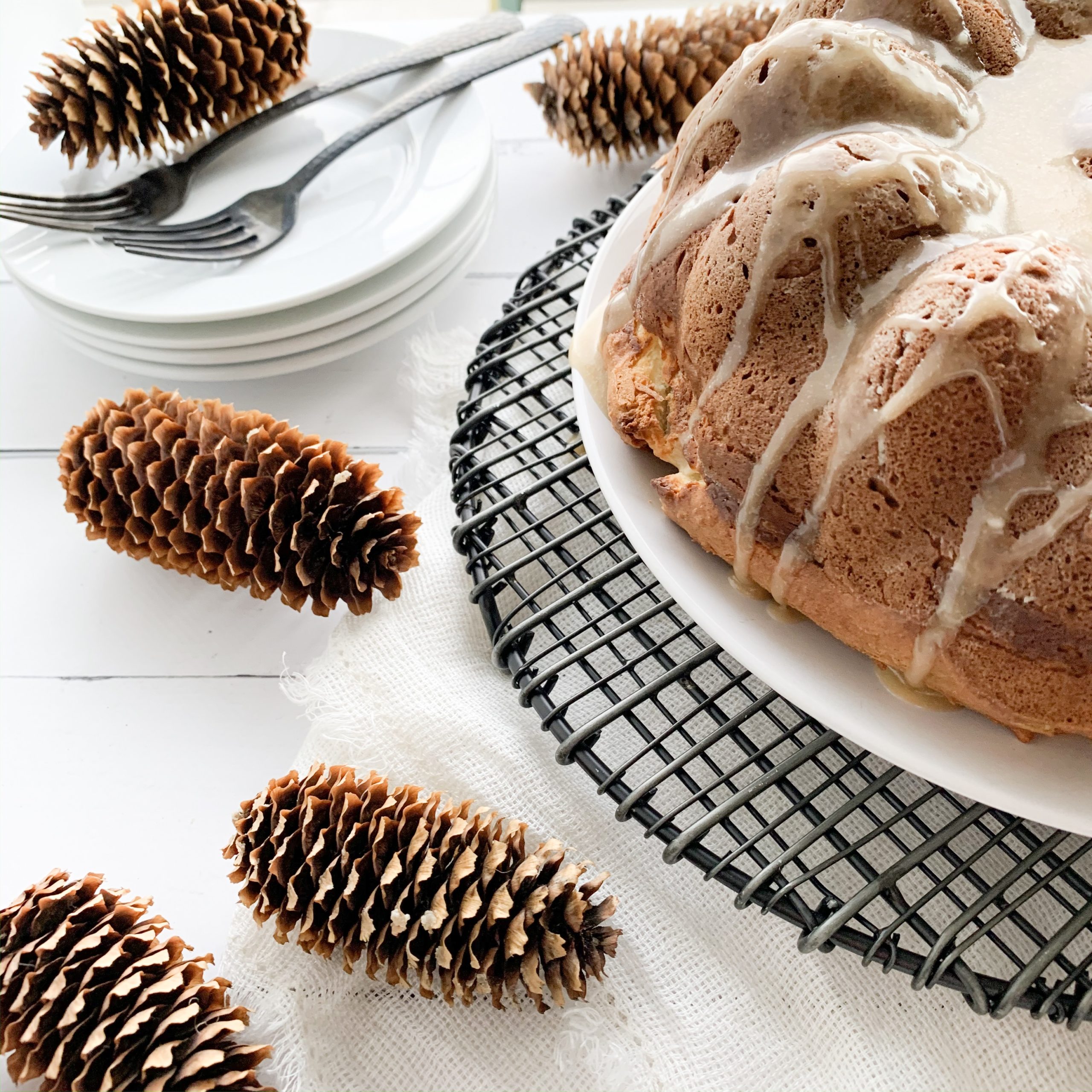 Cream Cheese Swirl Bundt Cake | Wheat Free Mom
