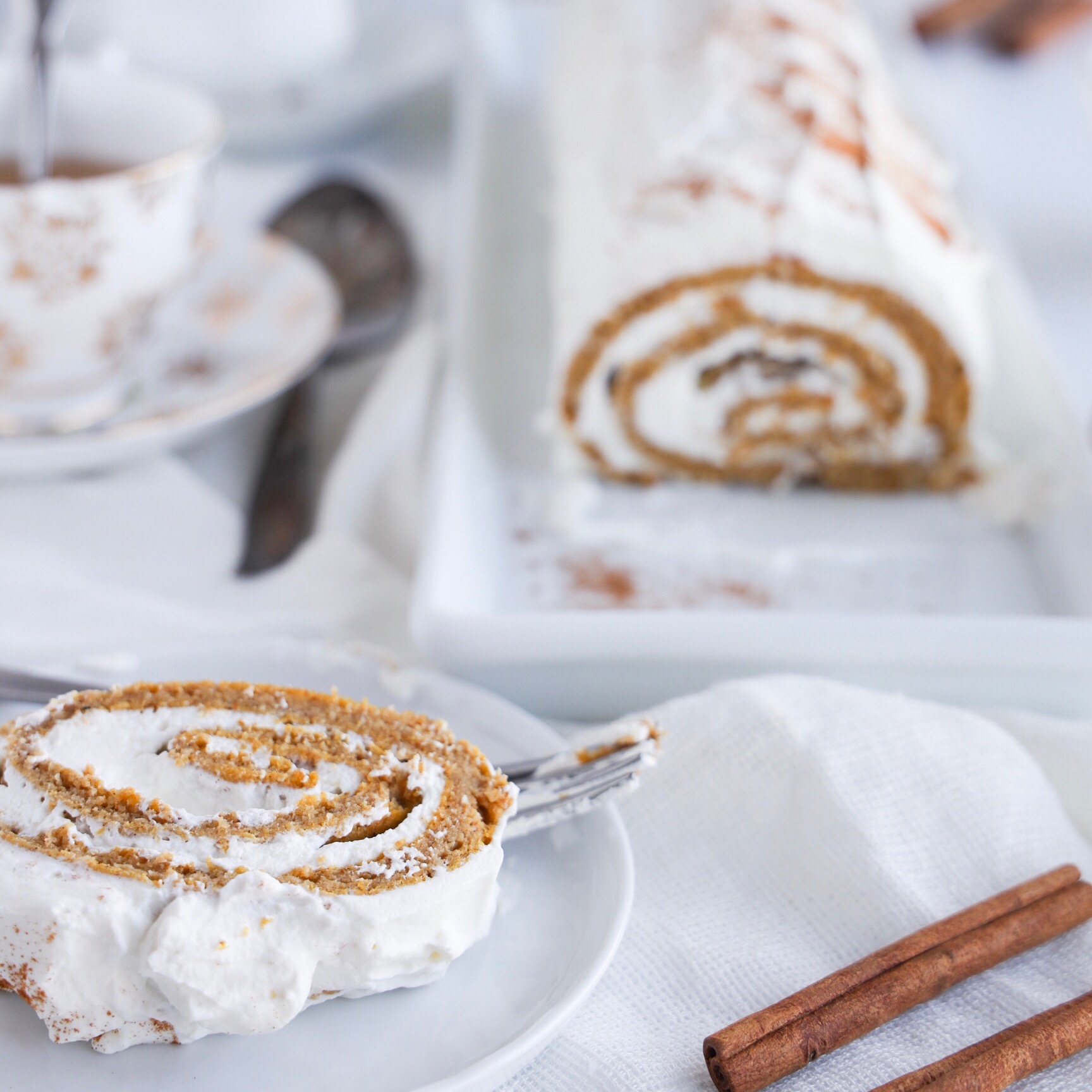 Keto Pumpkin Roll