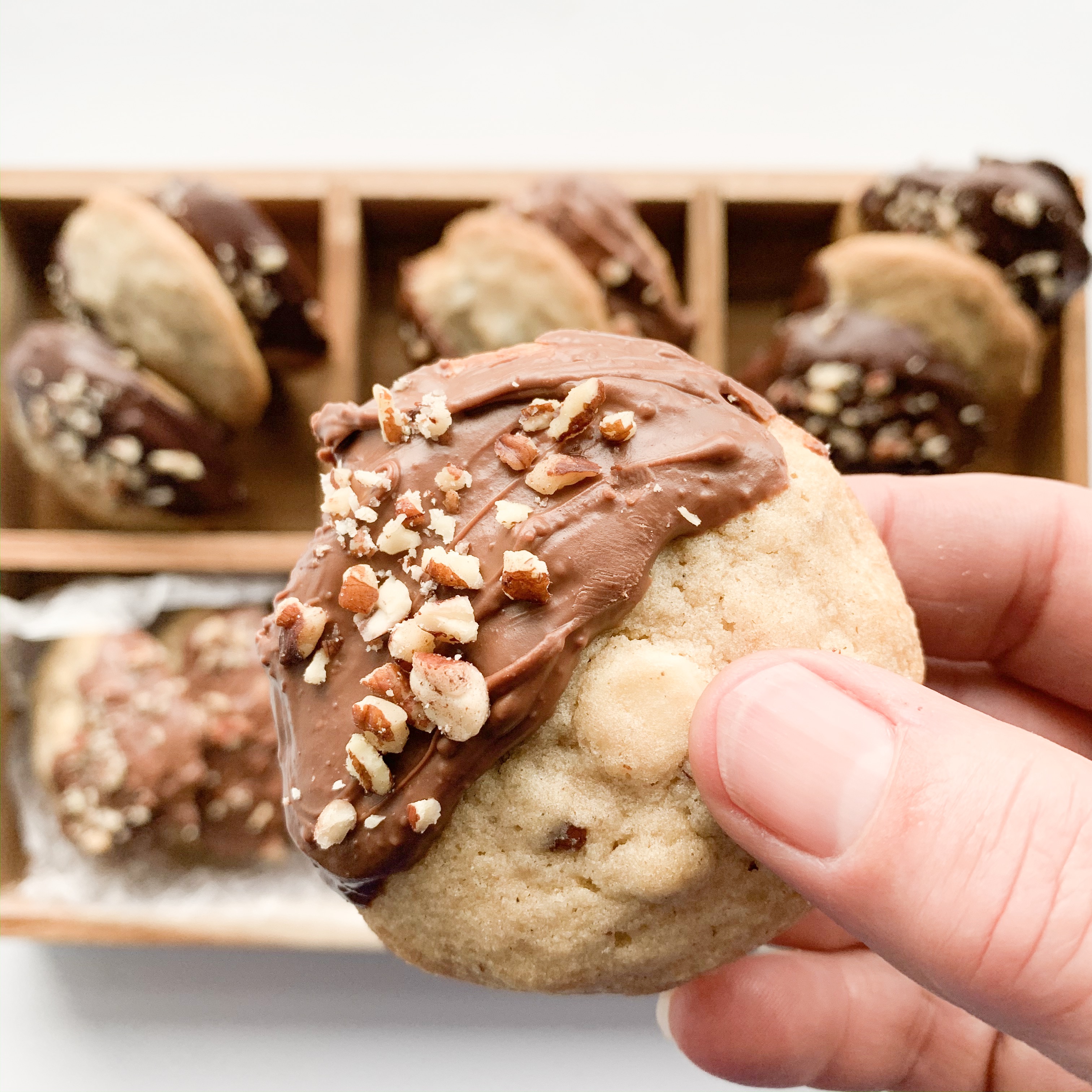 Chocolate Dipped Cookies