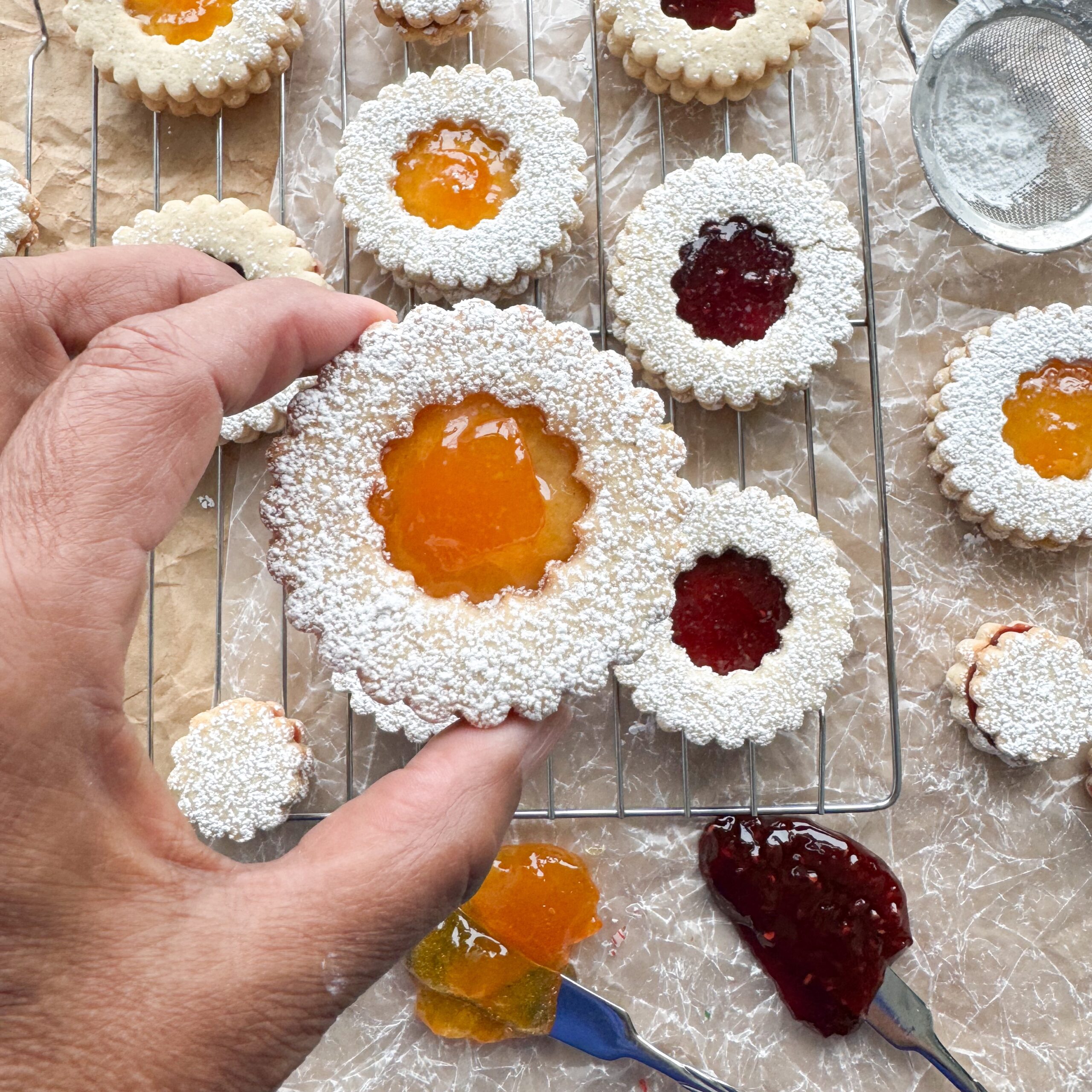 Gluten-Free Linzer Cookies | Wheat Free Mom
