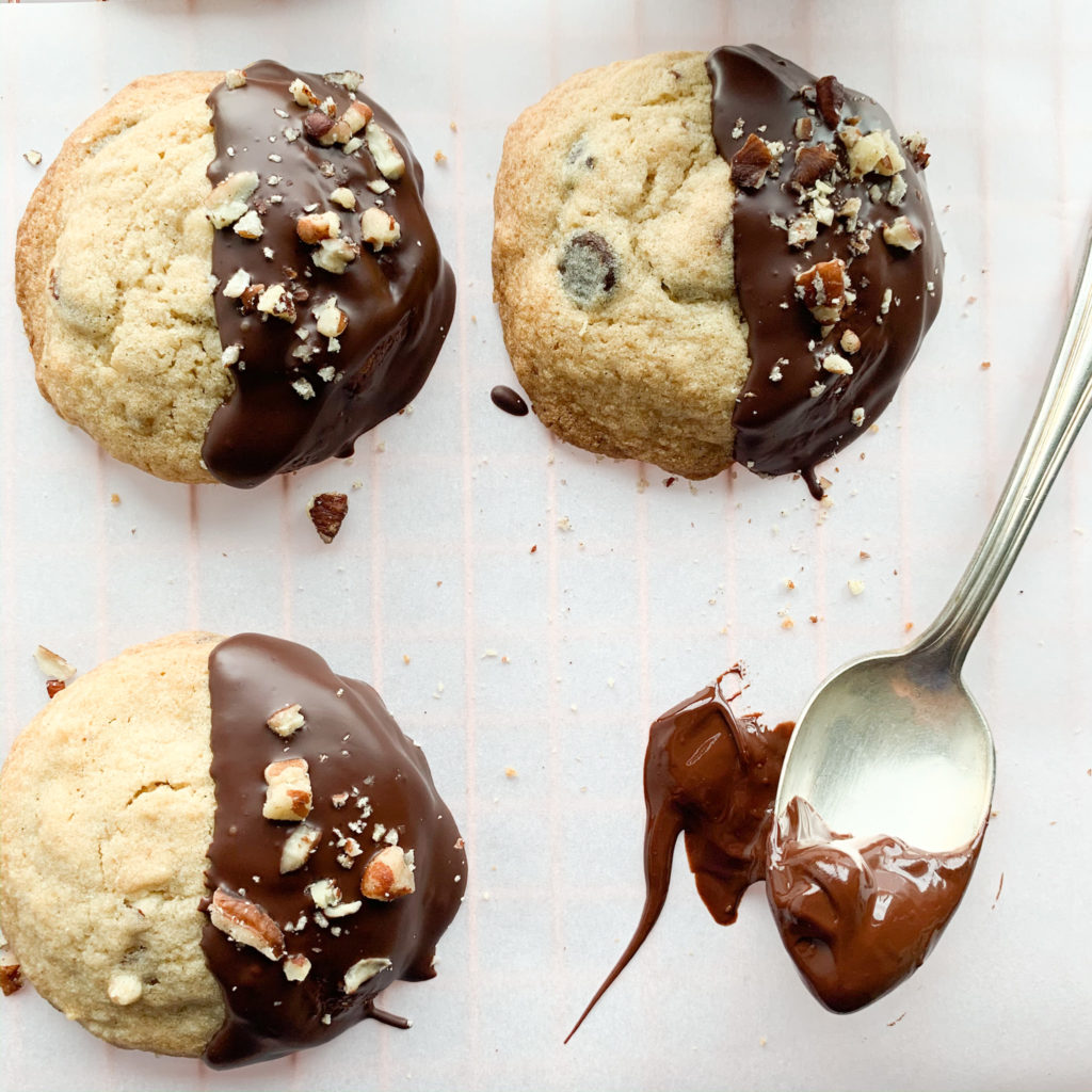 Chocolate Dipped Cookies