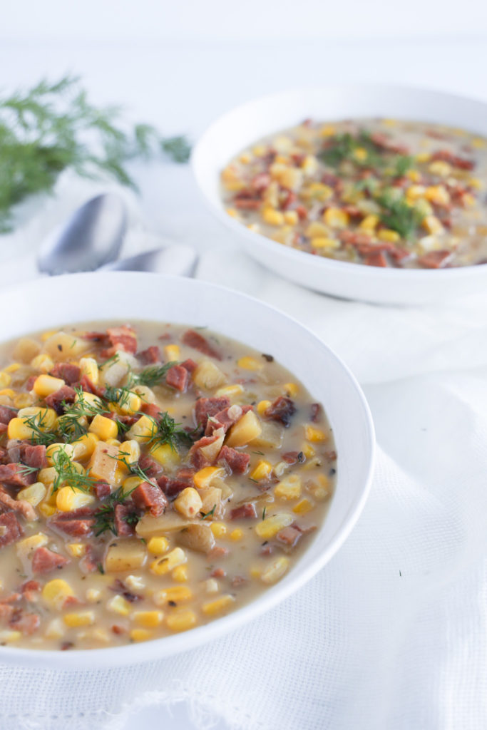 Slow Cooker Ham Chowder