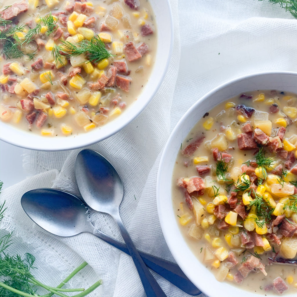 Slow Cooker Ham Chowder