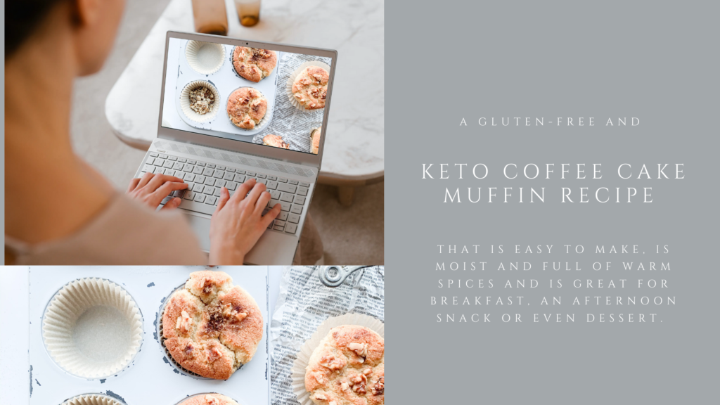 Keto coffee cake muffins that taste like your favourite cinnamon sugar coffee cake.
