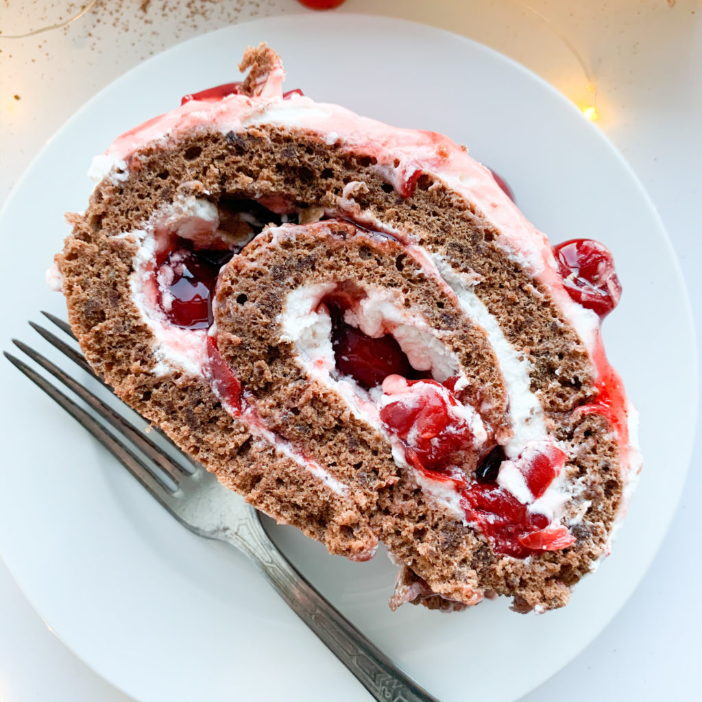 Gluten Free Chocolate Cake Roll