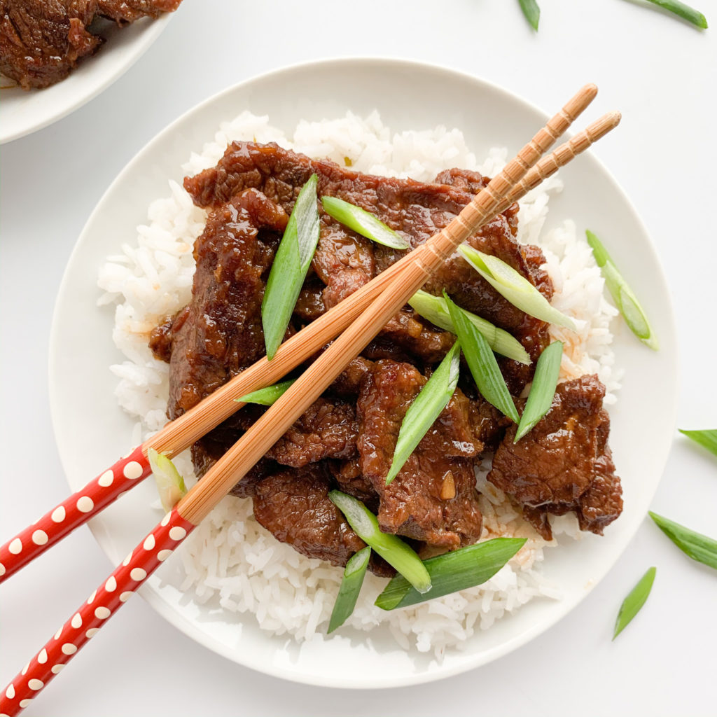 This gluten-free instant pot Mongolian Beef recipe is super easy to make and tastes as good as take-out.