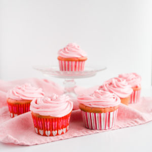 These gluten-free pink cupcakes are super moist, soft and oh so delicious. The cupcakes are perfect for any celebration-baby shower, birthday party or summer picnic.