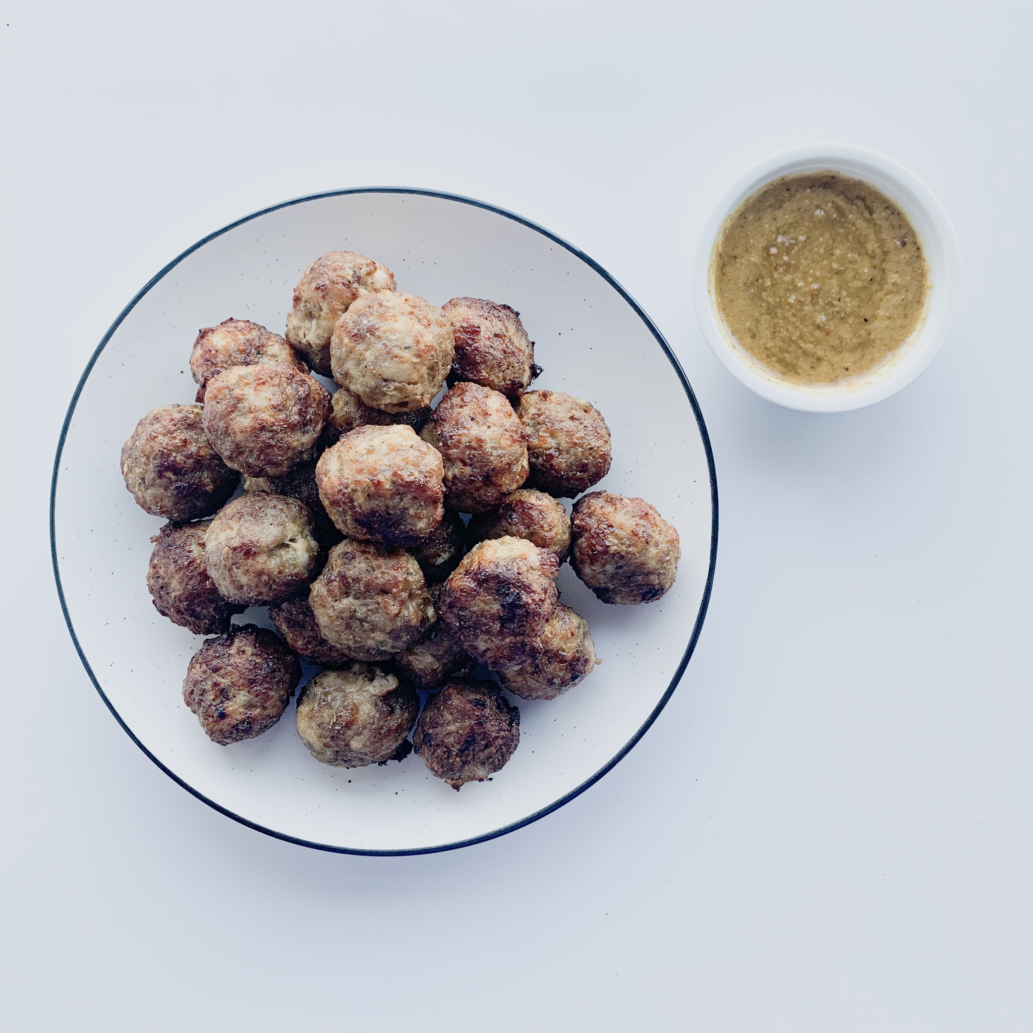 Low Carb Gluten-Free Air Fry Meatballs | Wheat Free Mom