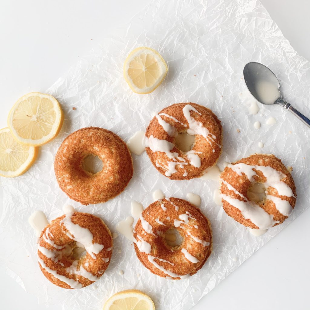 These delicious low carb and gluten-free lemon donuts are a great keto treat.