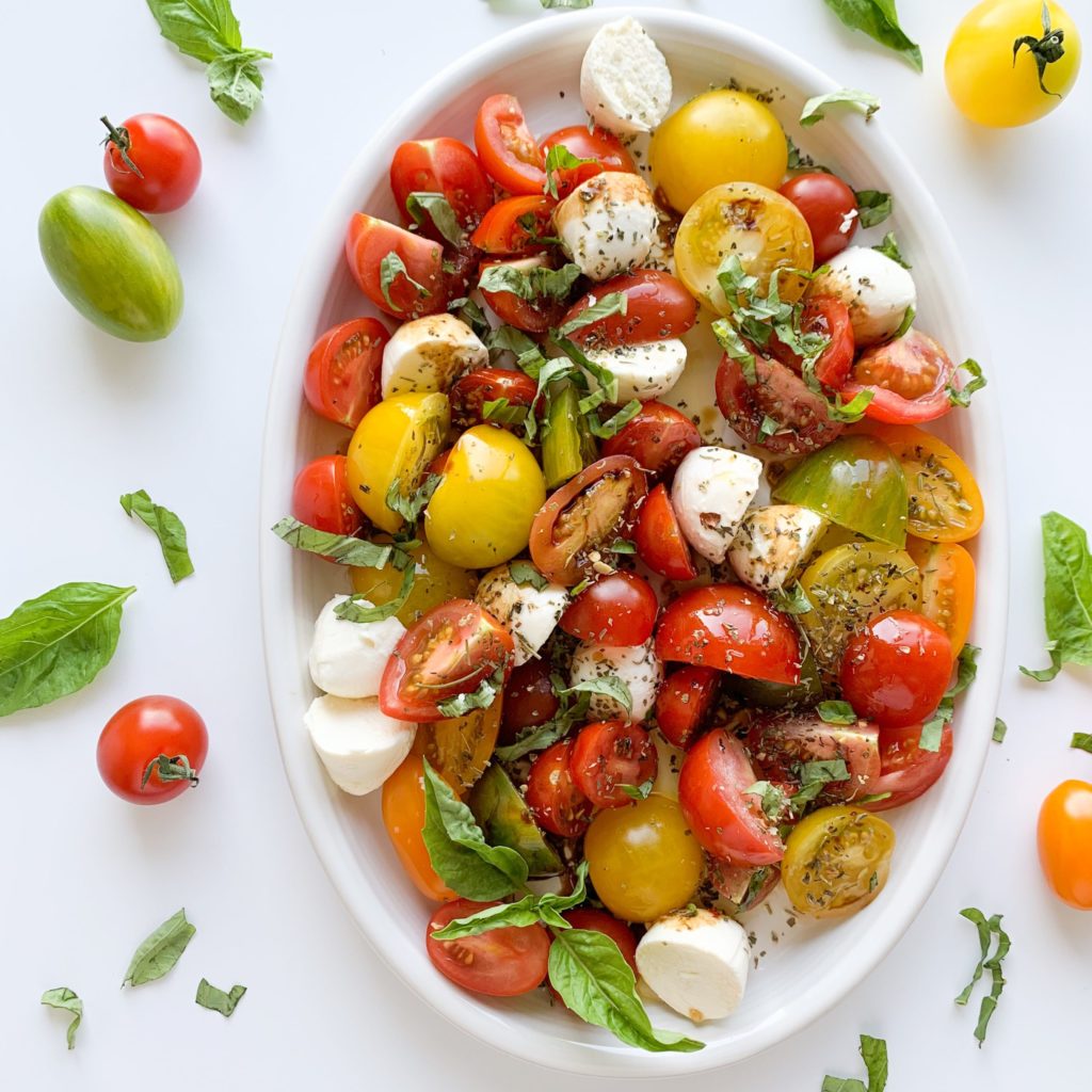 This easy gluten-free Caprese Salad takes less than 10 minutes to make and is the perfect summer salad.