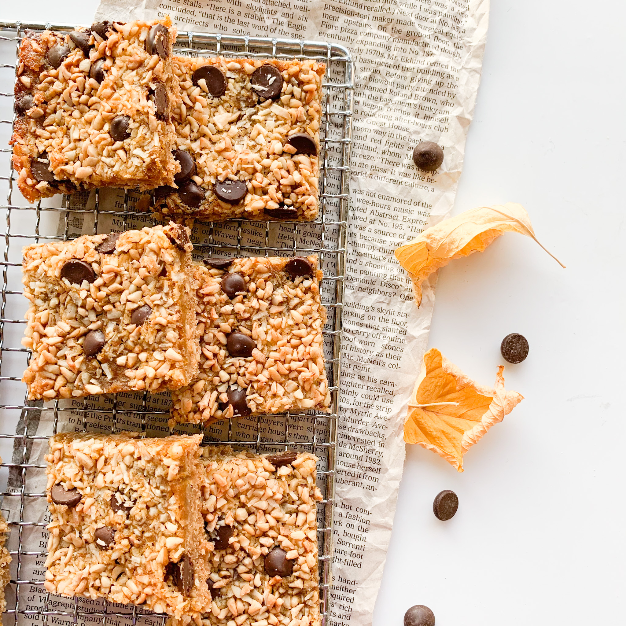 Vegan Pumpkin Magic Bars