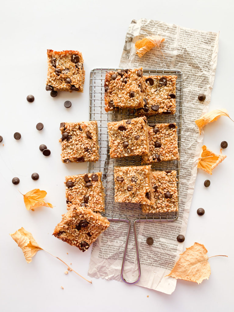 Vegan Pumpkin Magic Bars