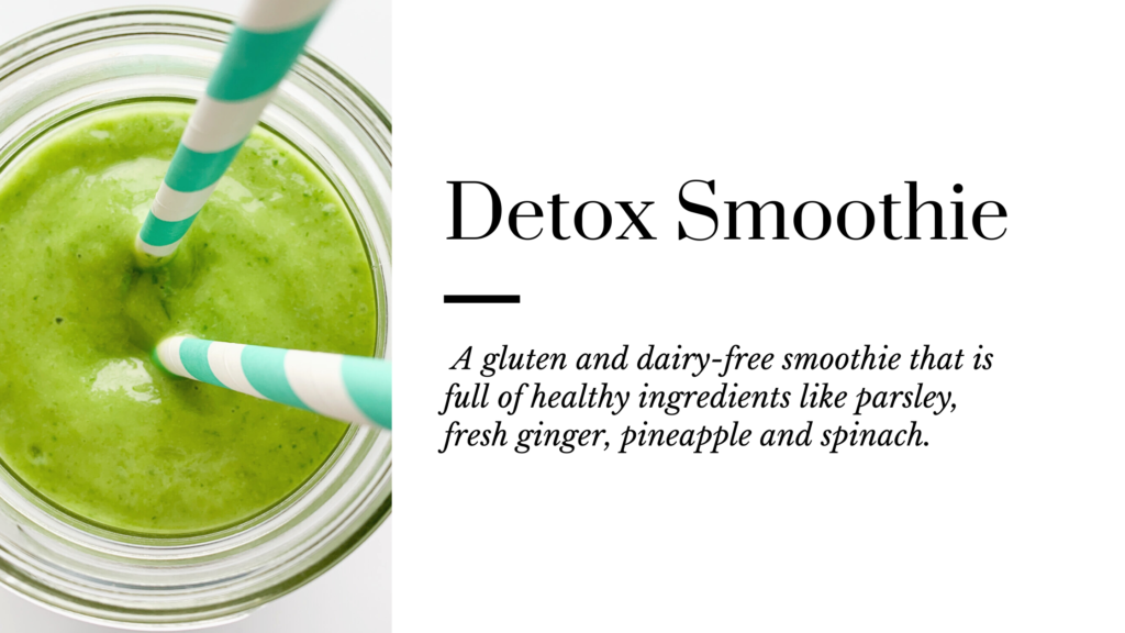 Detox Smoothie | Wheat Free Mom