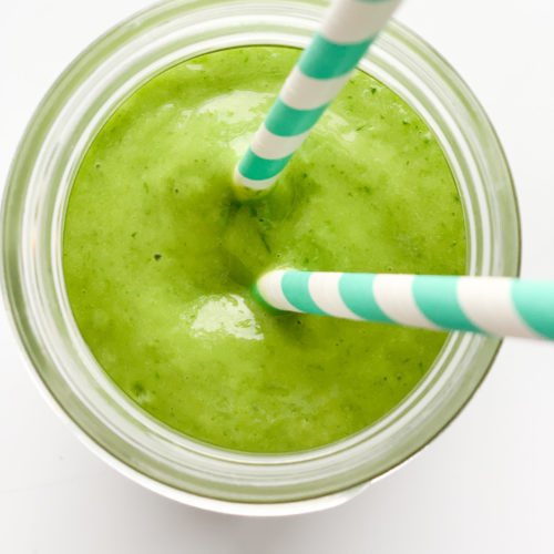 This green smoothie is full of healthy ingredients. It is a delicious way to get healthier eating and habits going. Plus it is dairy-free and great for breakfast.