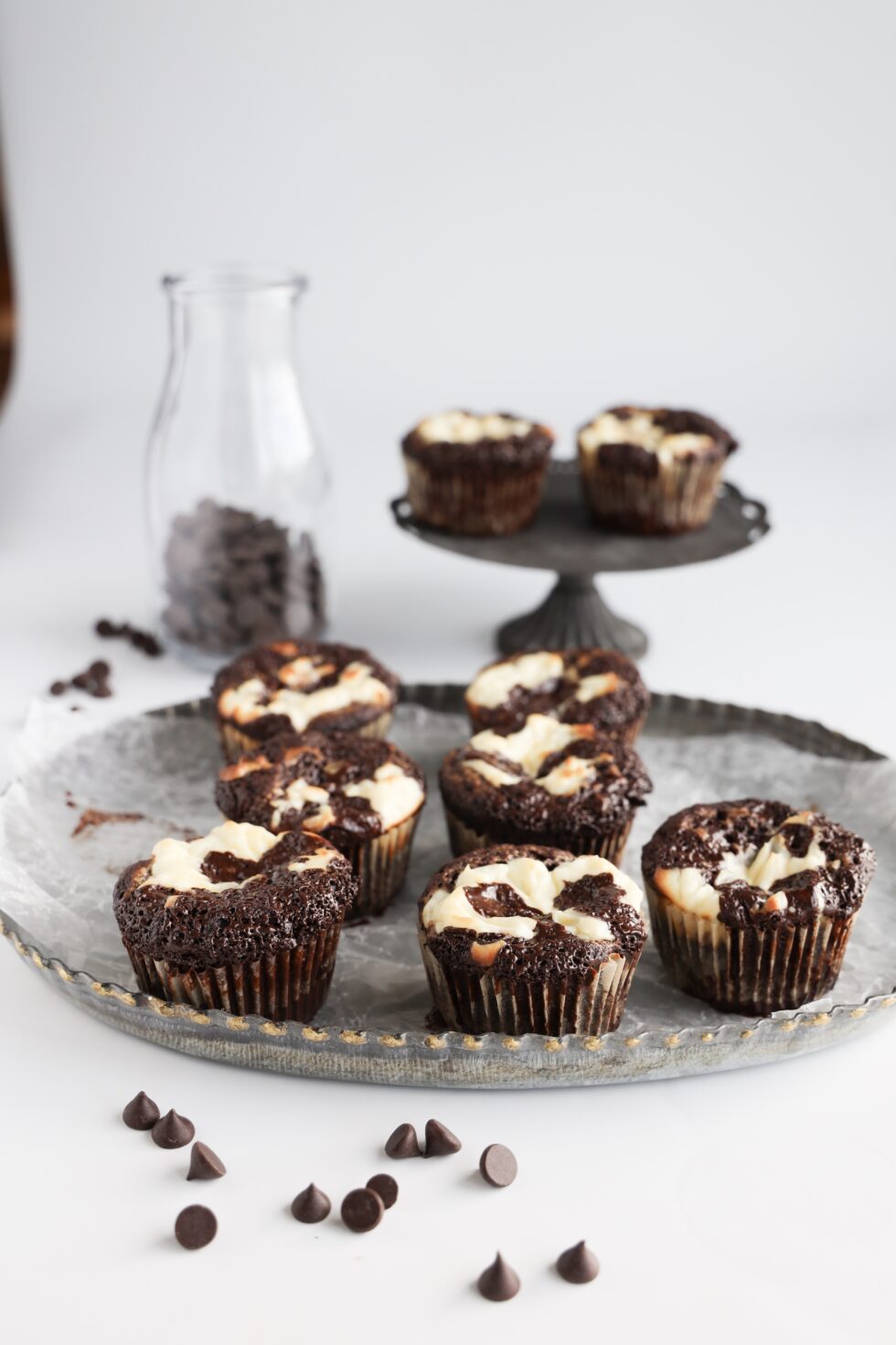 Keto Chocolate Cheesecake Muffins | Wheat Free Mom